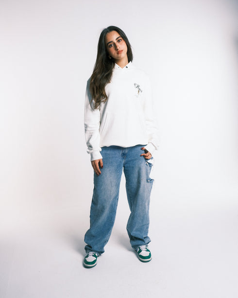 BELLEROPHON HOODIE - OFF WHITE